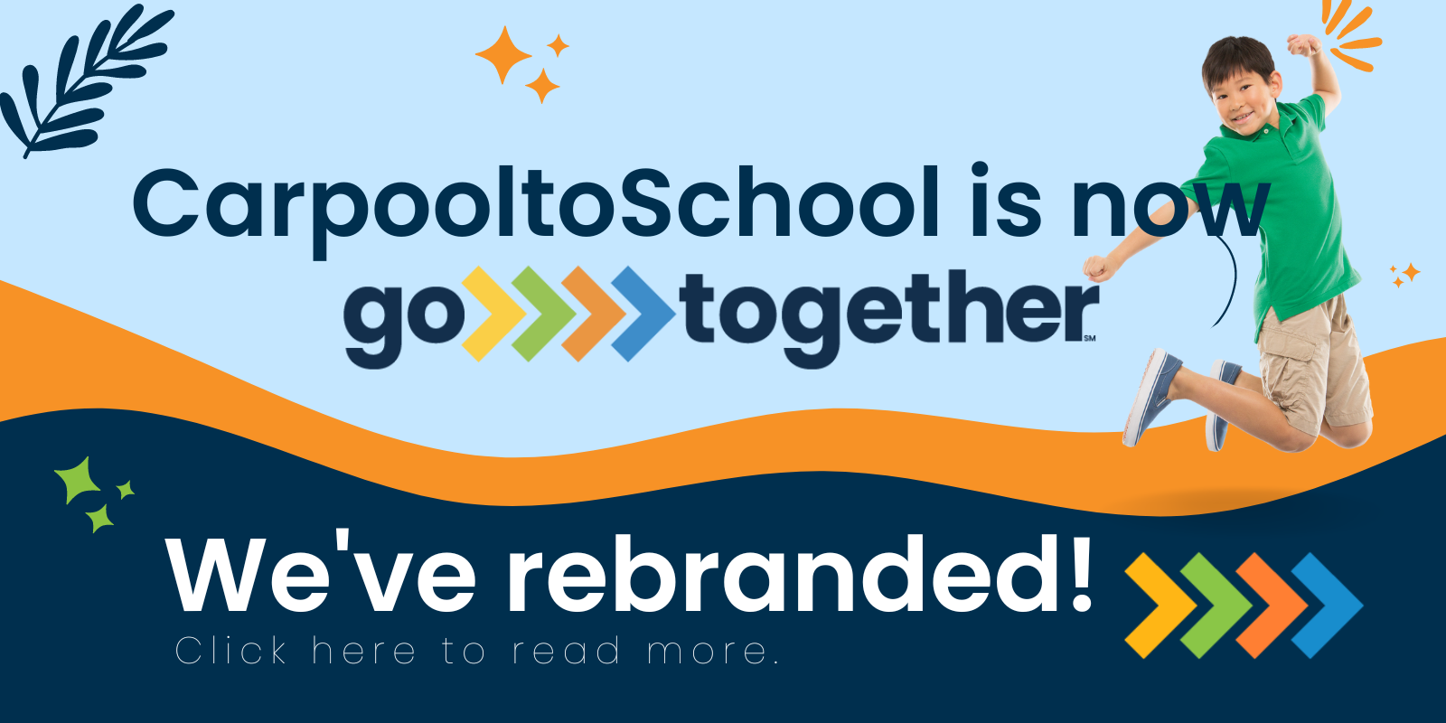 CarpooltoSchool is now Go Together; Rebrand